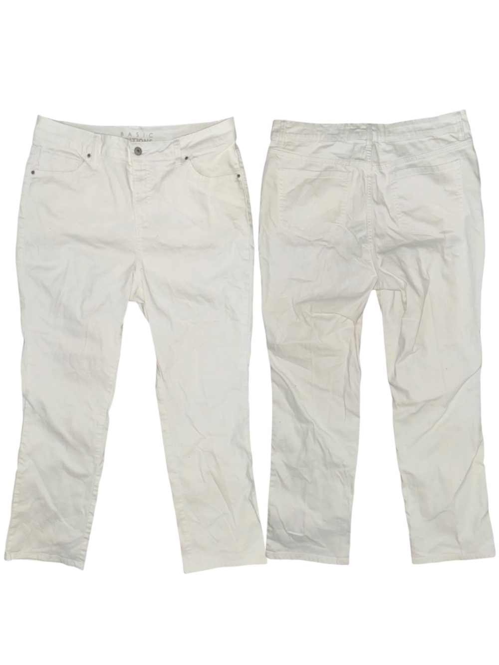 Classic White Jeans